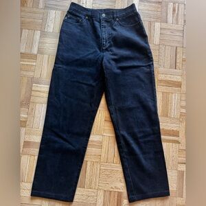 Lauren Ralph Lauren Navy Straight Leg Jeans Size 4 High Rise